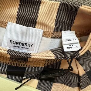 Burberry kids mock neck turtleneck